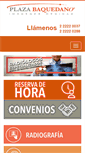 Mobile Screenshot of plazabaquedano.cl